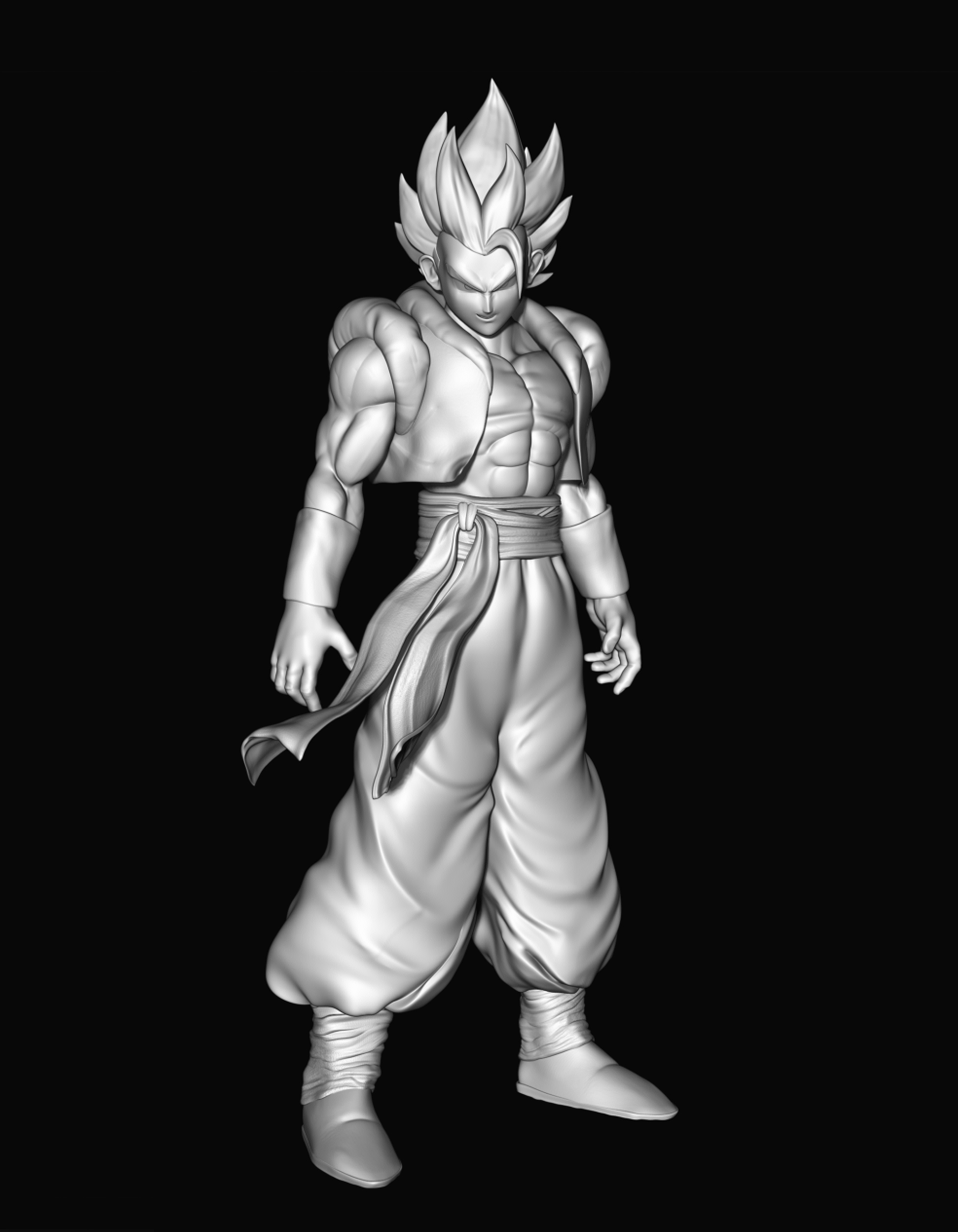 Gogeta ssj4 - ZBrushCentral