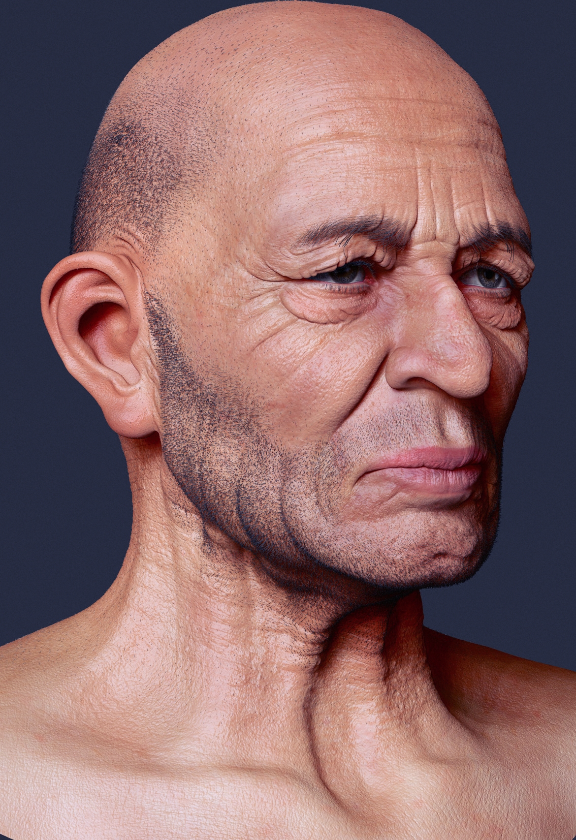 A man's face by Farnad Khatami (3)