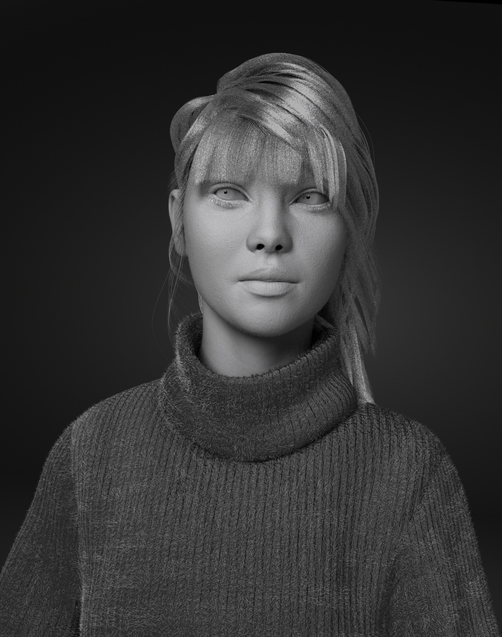 halmaloof-girlportrait_Clay