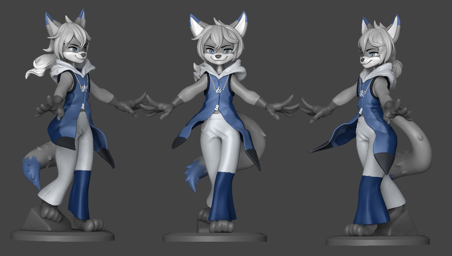 Furry online action figure