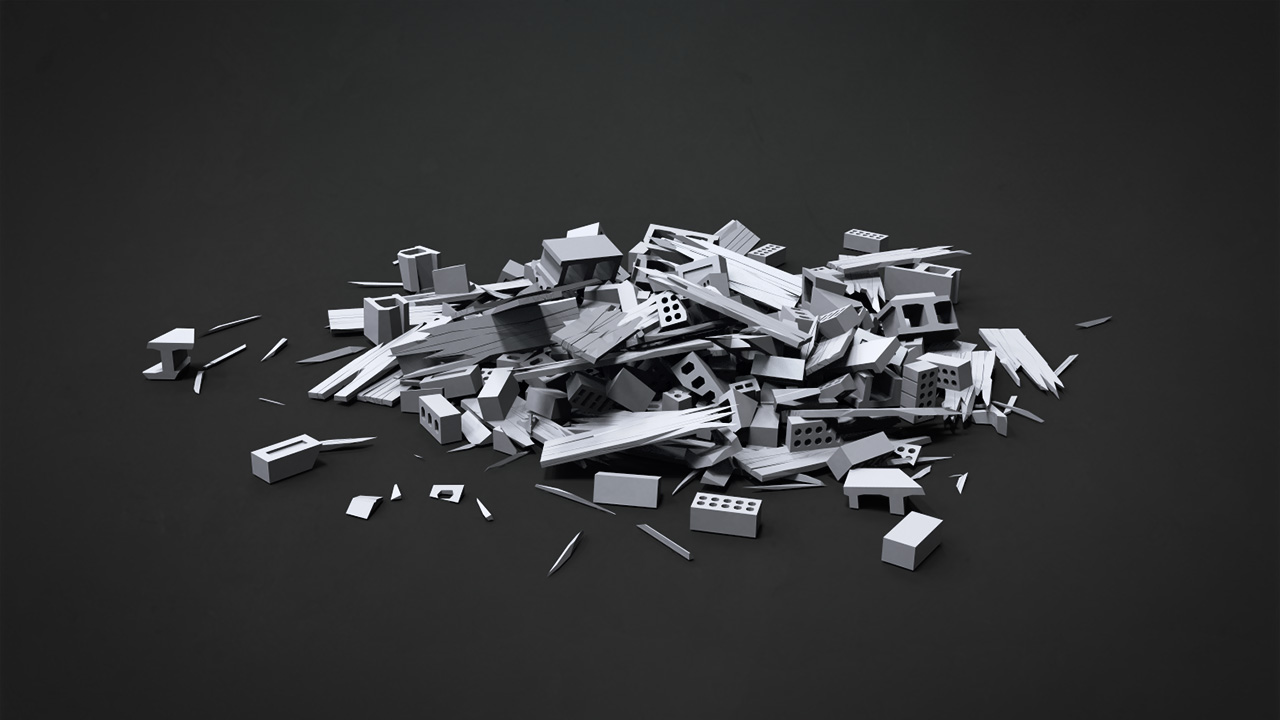 rubble brush zbrush