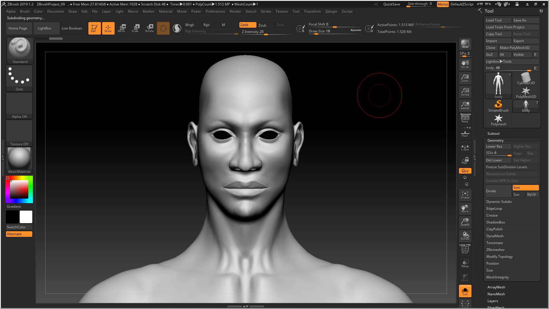 zbrush create manneuin