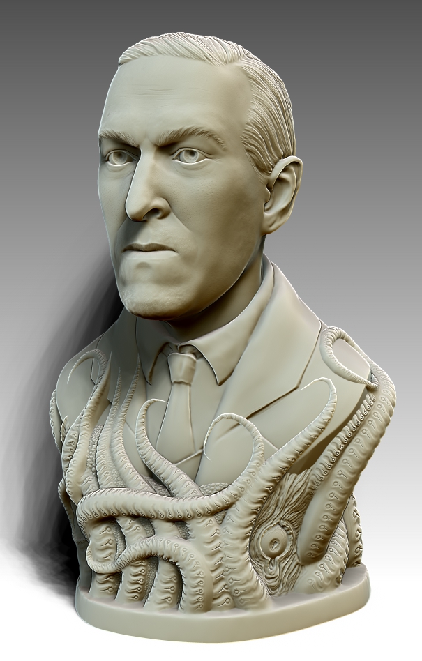 Lovecraft Bust Wip3.jpg