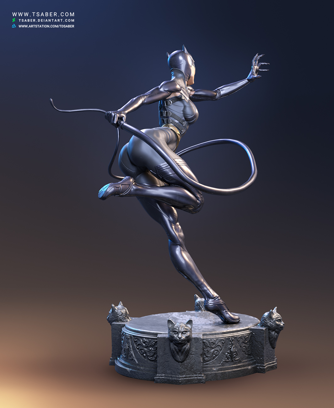Catwoman%20statue-%20ZBrush%2005