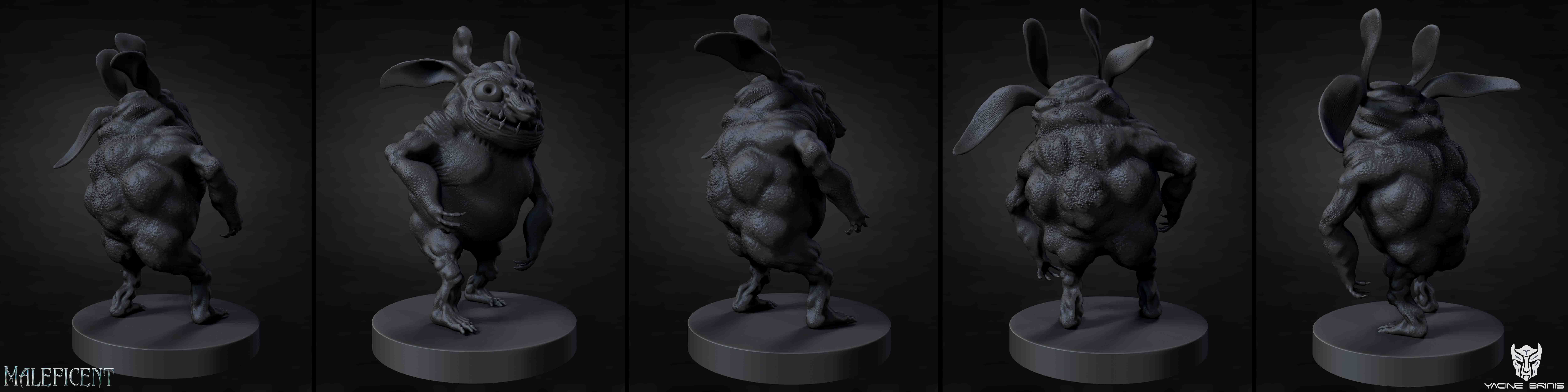 High-Poly All the Views WollerBog of Maleficent By Yacine BRINIS 3D Character & Creature Design.jpg