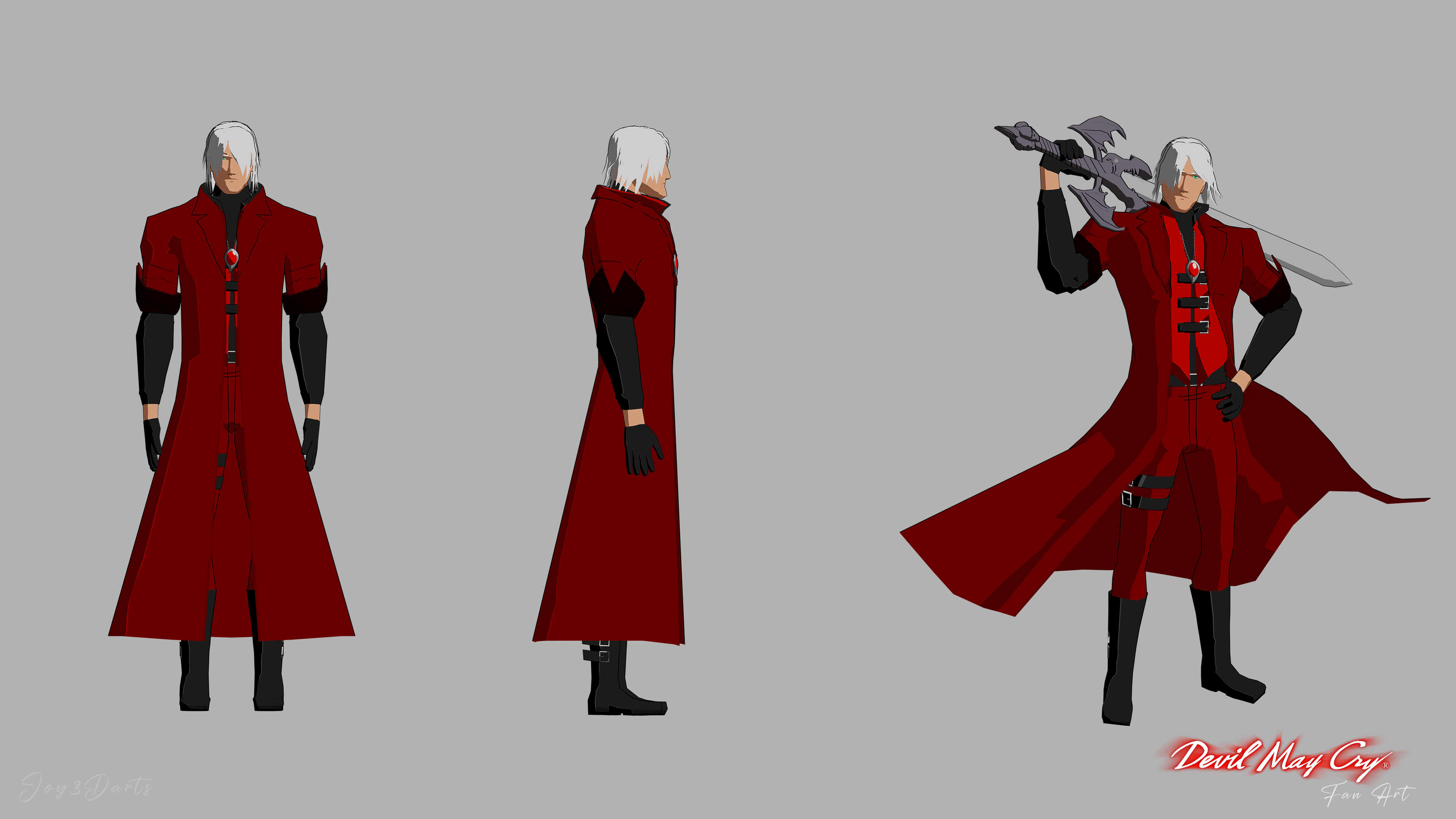 Dante - Devil May Cry 3 - ZBrushCentral