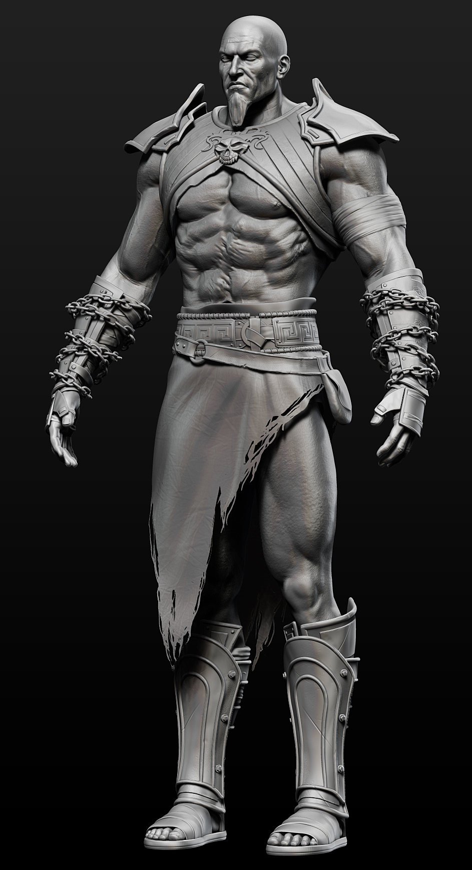 Kratos_highpoly_front