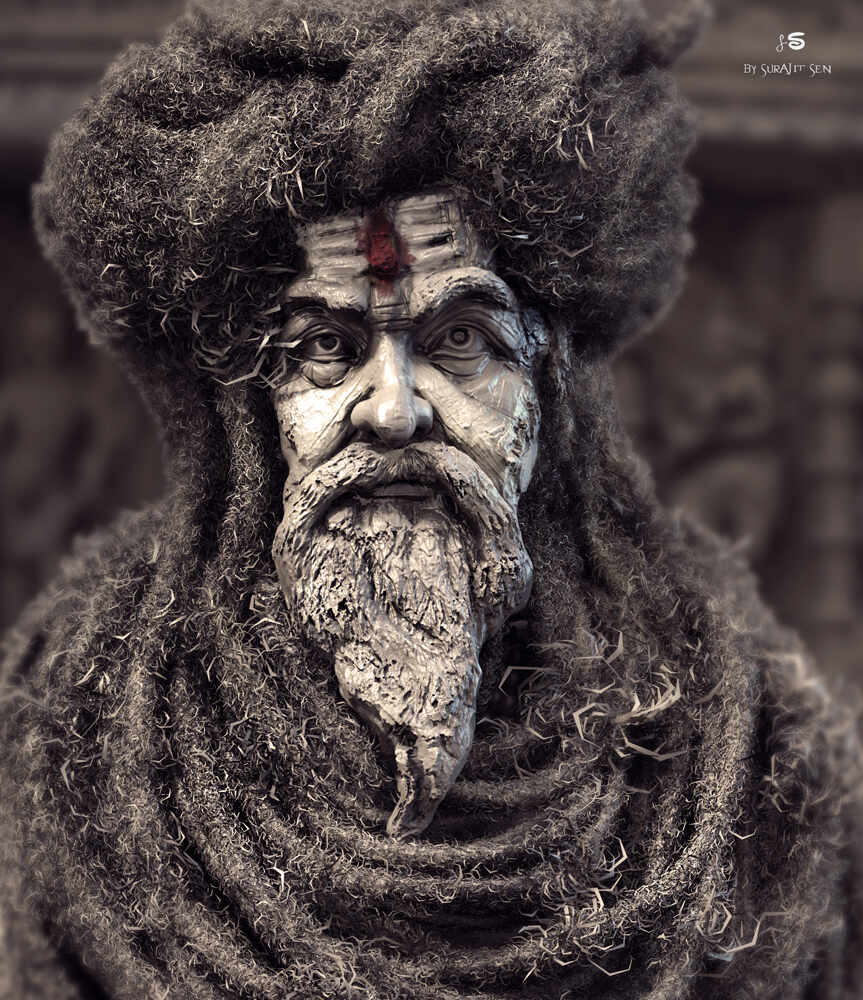 Saint_3_Digital_SCulpture_SurajitSen_June2021A_L