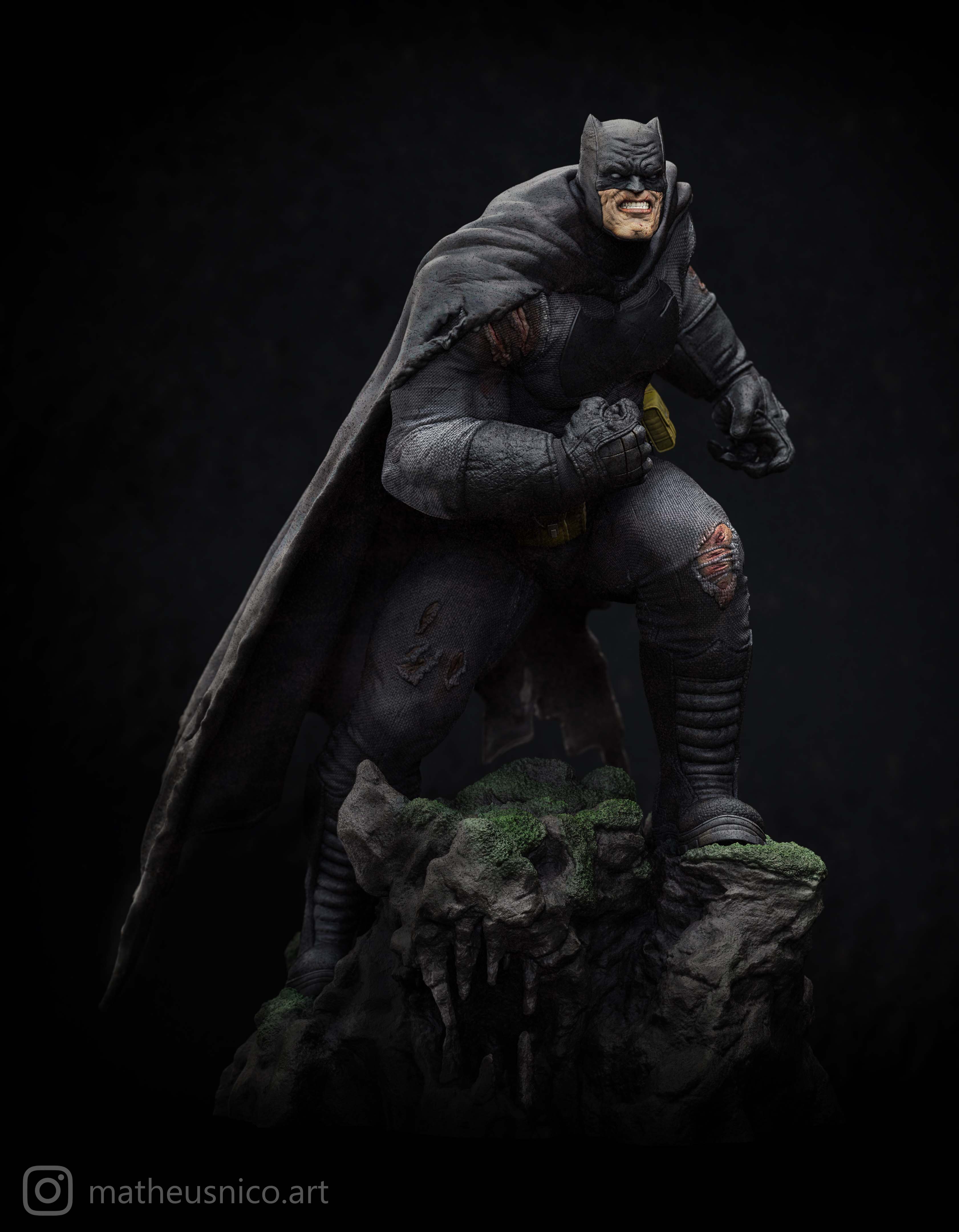 Frank Miller's BATMAN - ZBrushCentral