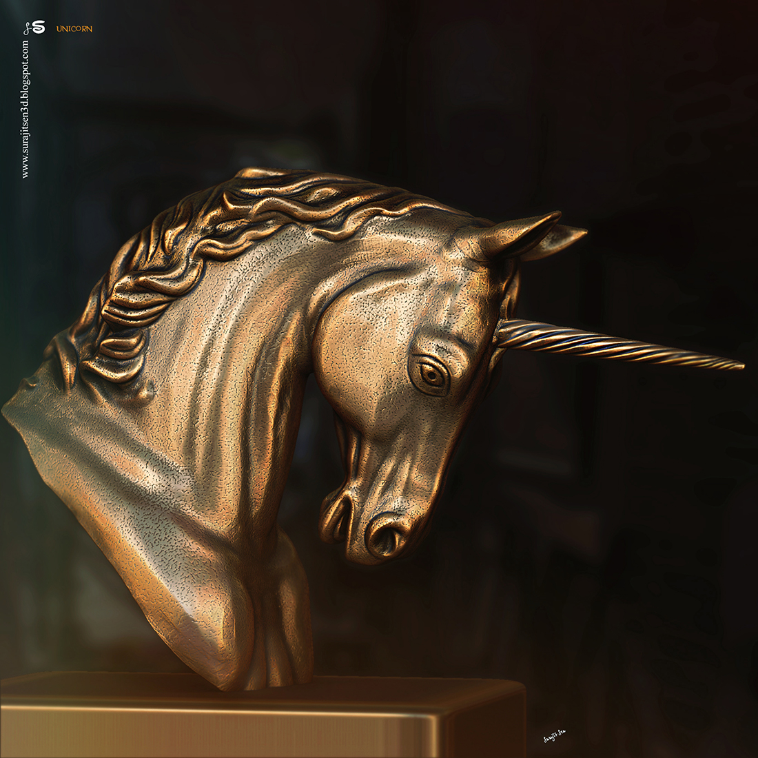 Unicorn_Digital_SCulpture_SurajitSen_Dec2020AA_L