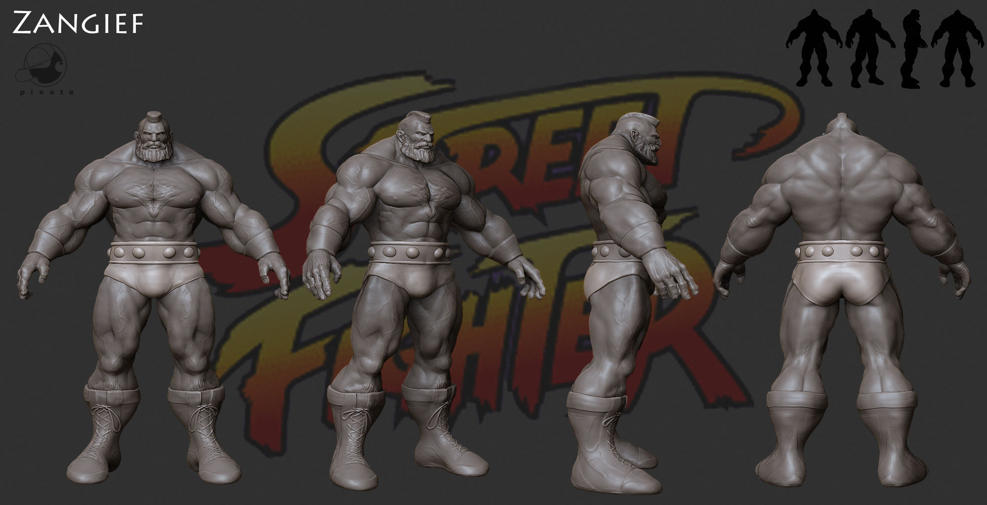 Zangief - Street Fighter Fan Art - ZBrushCentral