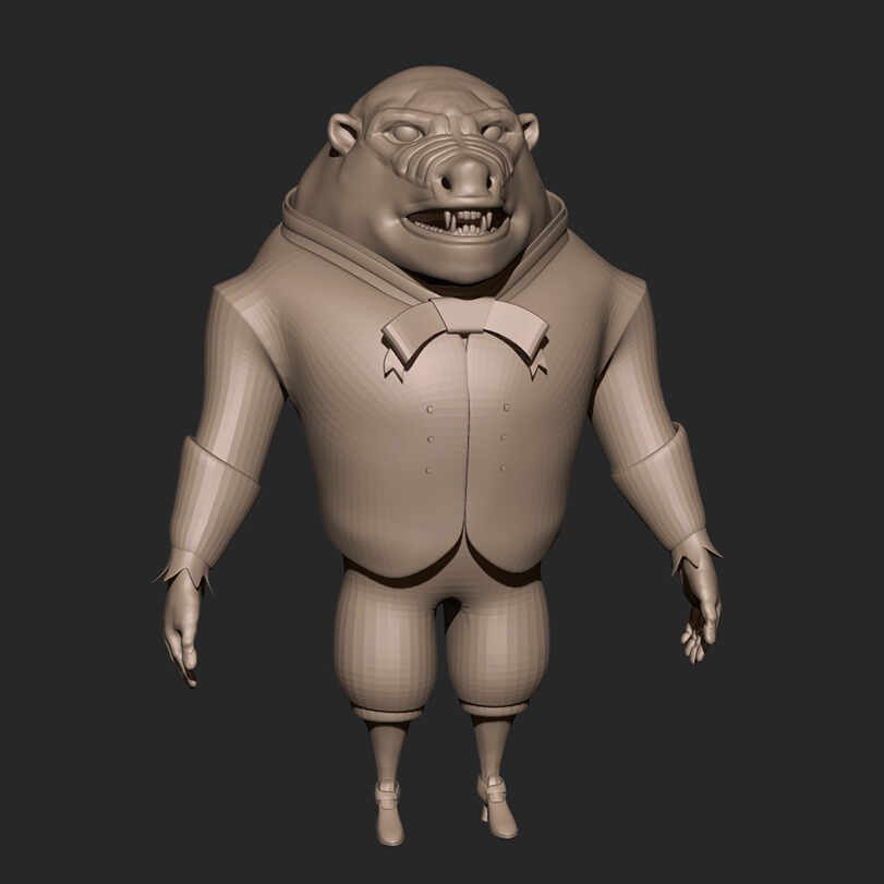 03_Scarlemagne_ZBrush_Sculpt
