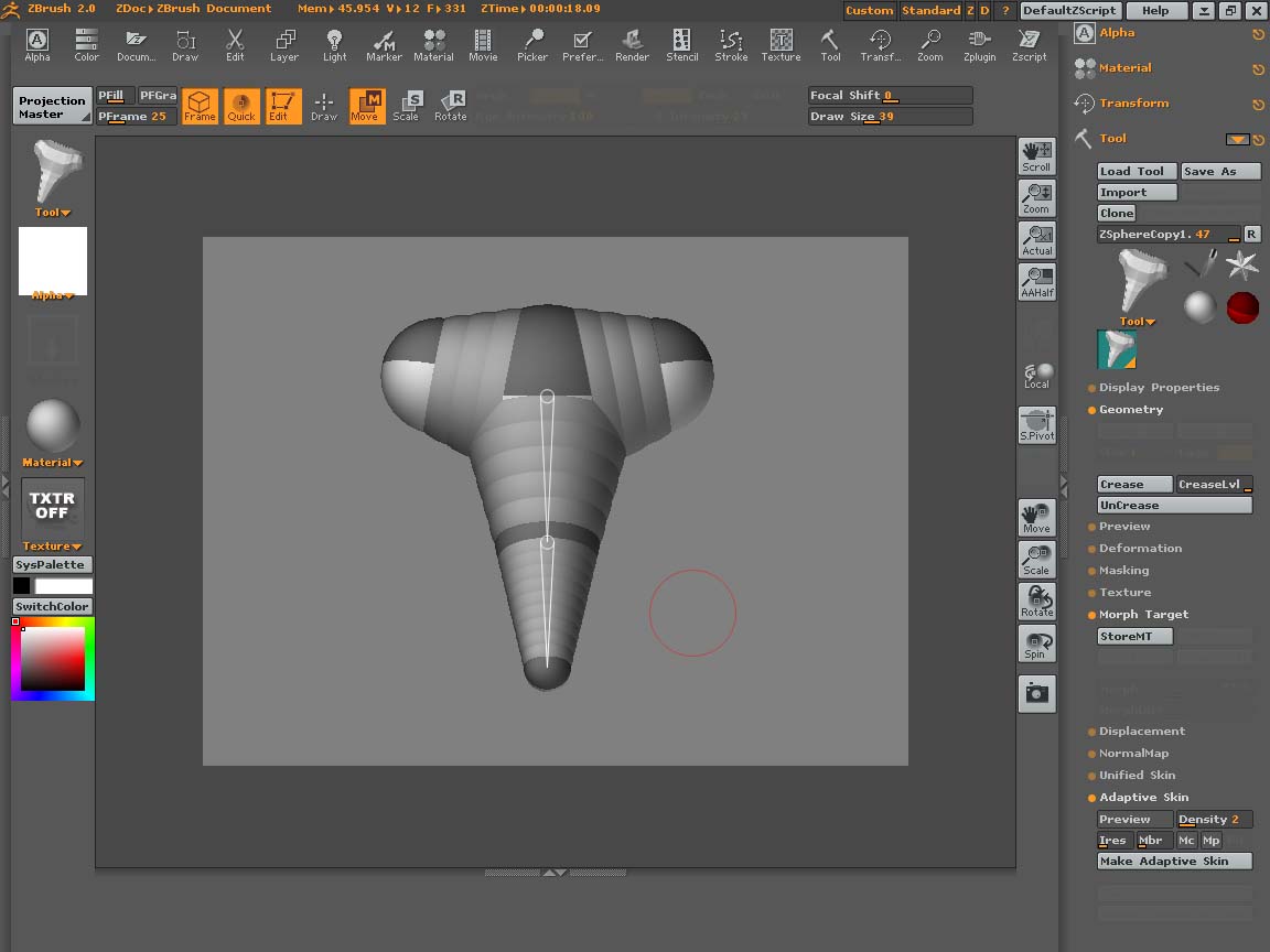 Zsphere PROBLEM ZBrushCentral