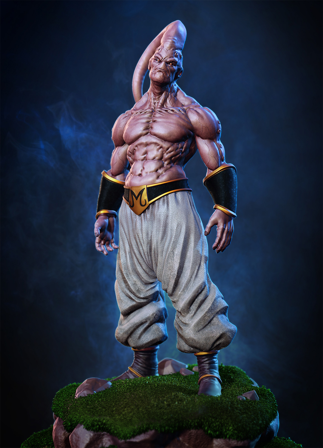 W.I.P.) Majin Buu (Kid buu) - ZBrushCentral