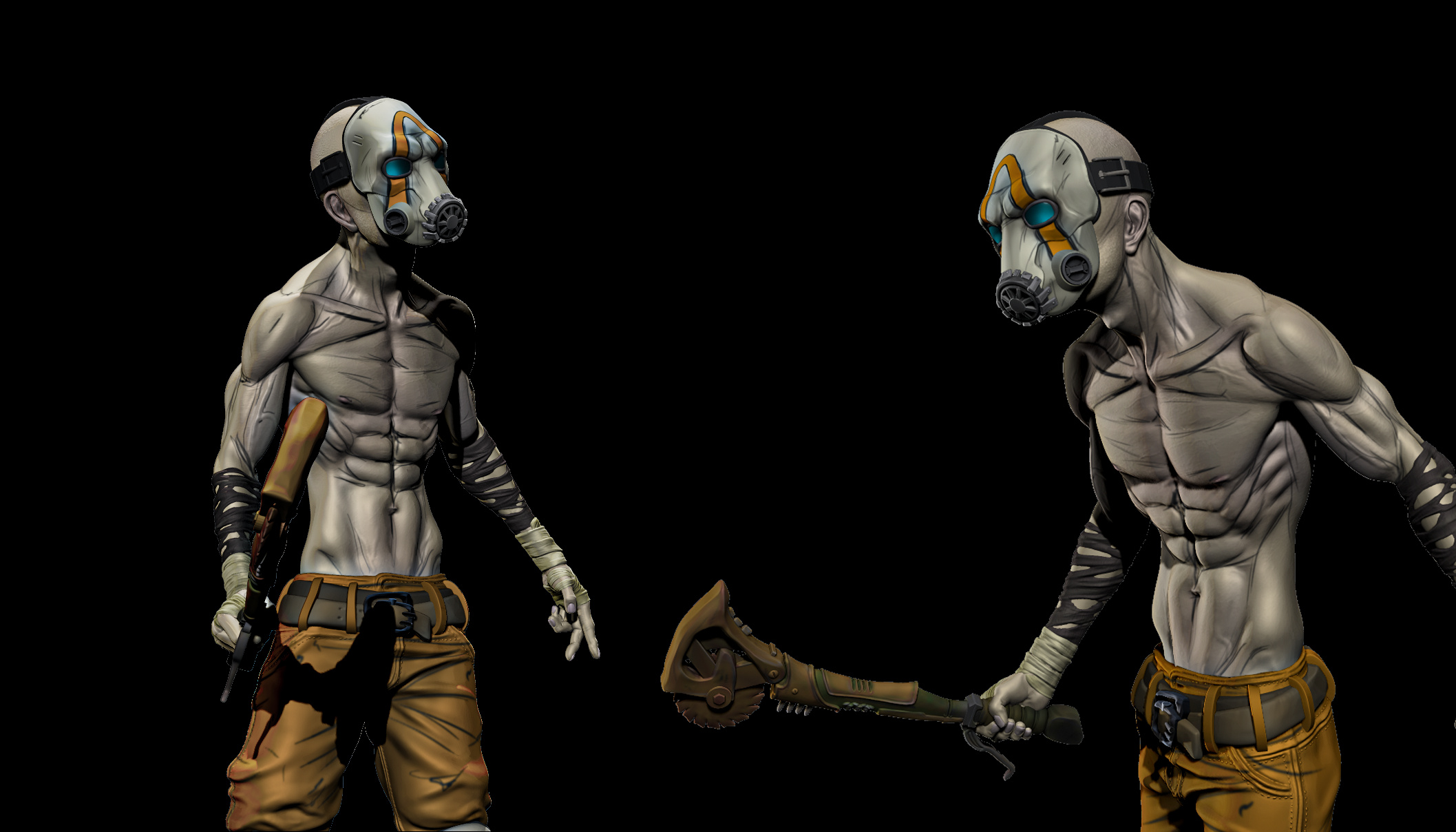 borderlands zbrush