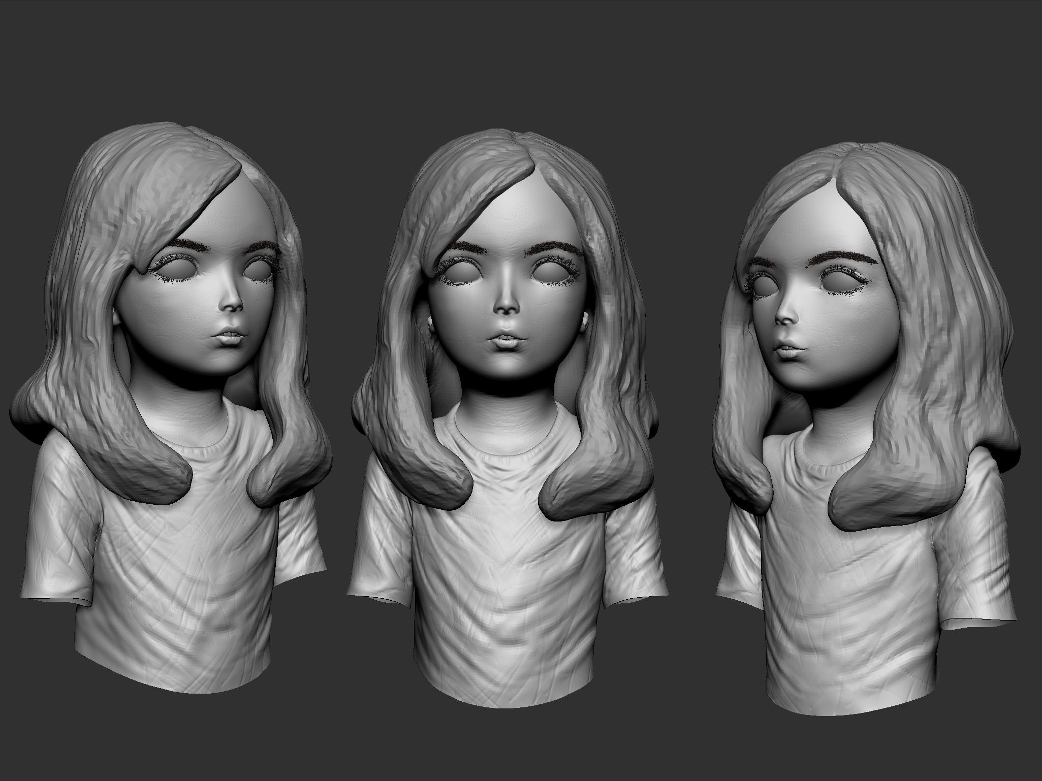 Включи 3 модели. 3д моделирование скульптинг. Скульптинг персонажа в Blender. Болванка персонажа. Стилизованные персонажи 3д.