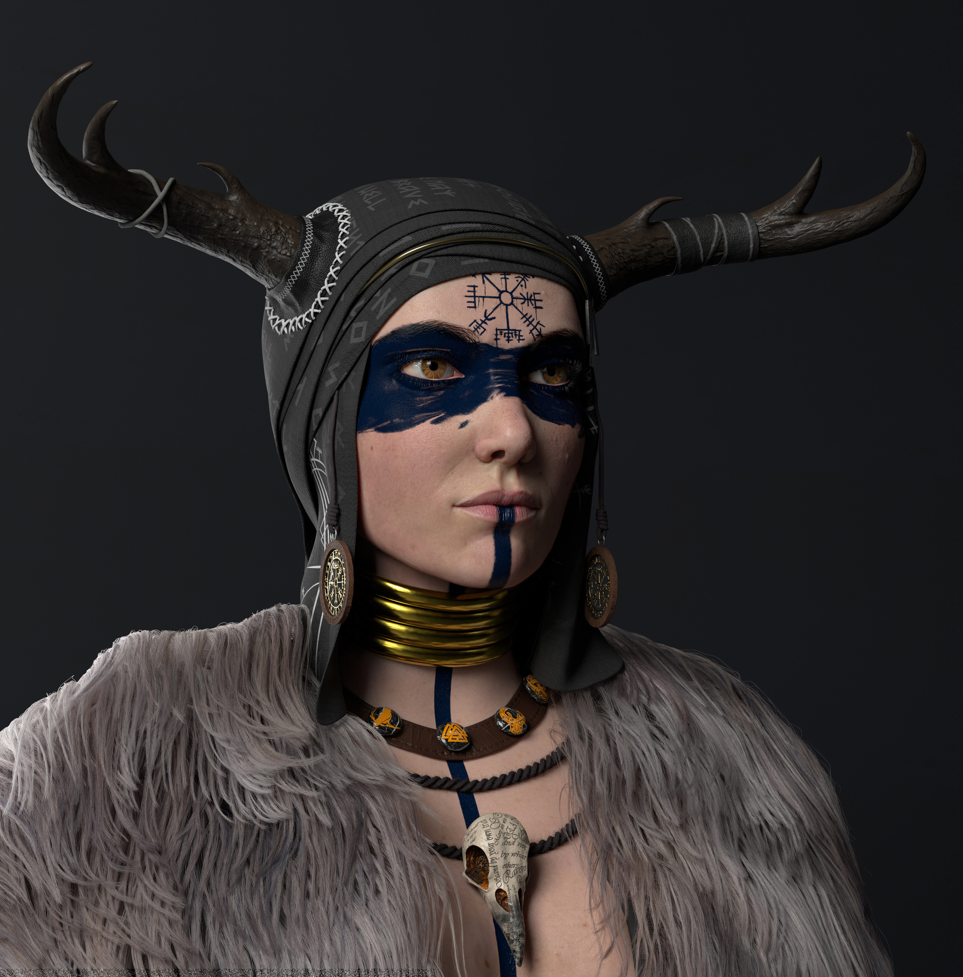 Viking Shaman ZBrushCentral