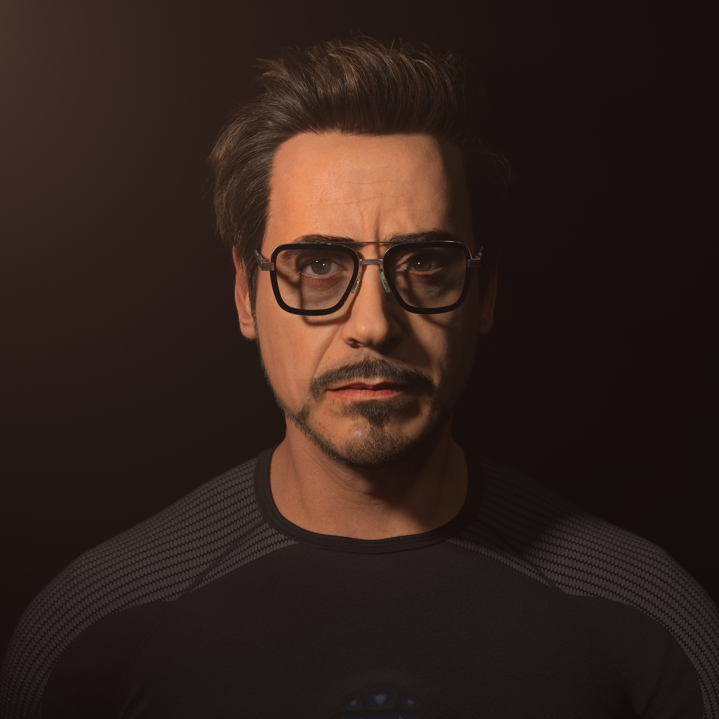 3D Portrait of Tony Stark - ZBrushCentral